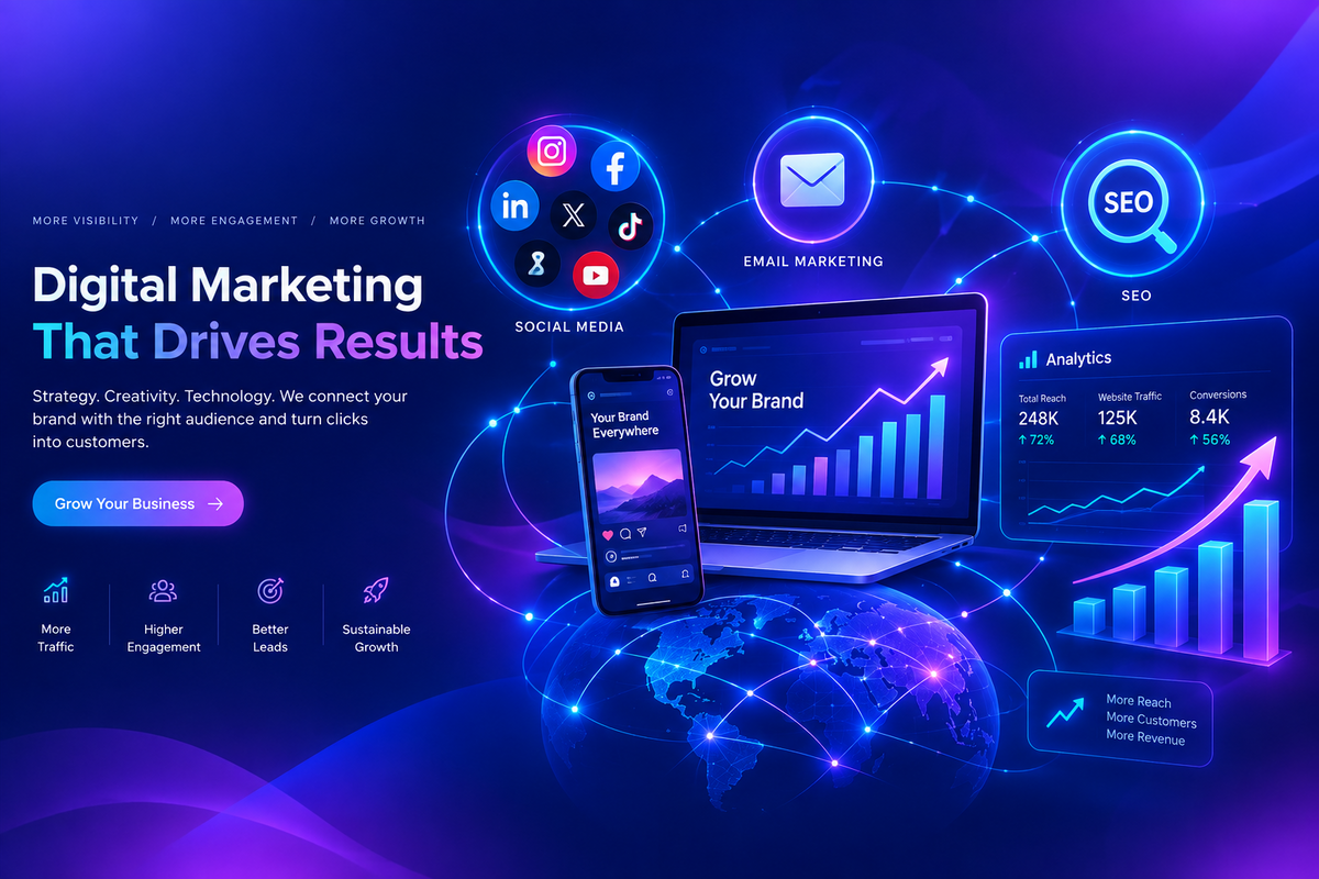We Turn Digital Attention Into Predictable Revenue